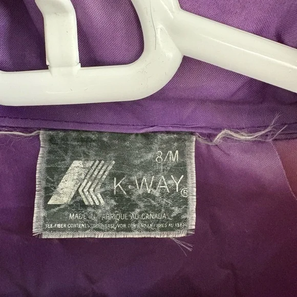 K-Way Purple Jacket - Picture 2 of 7
